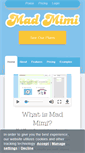 Mobile Screenshot of madmimi.com